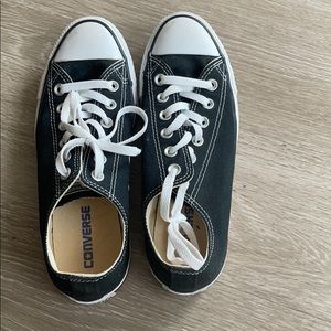 Black Converse Like New